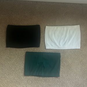 3 piece set tube top